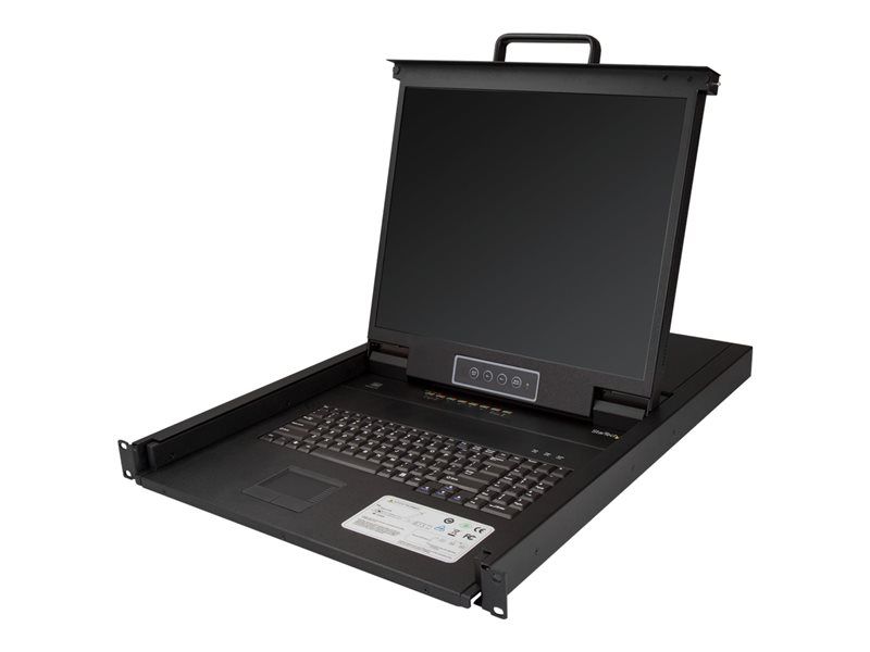 StarTech.com 8-Port Rackmount Console KVM Switch - 19 Inch, 1U (RKCONS1908K)