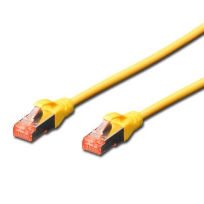 Connectland Cat6 Blinded RJ45 Cable, 10m Yellow