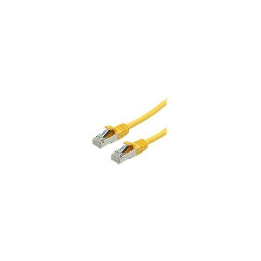 Câble Secomp VALUE RJ-45 (M) vers RJ-45 (M) - 3 m - SFTP, PiMF - CAT 6 - sans halogène, moulé, verrouillé, sans crochet - jaune
