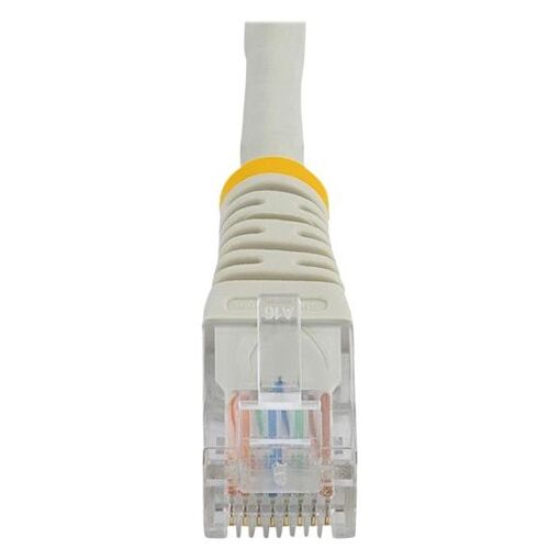Cable de red StarTech Cat5e - Cable de conexión moldeado gris de 25 pies - 7.6 m UTP CAT 5e