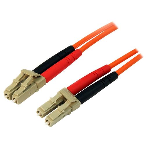Cable óptico StarTech de 5 m, dúplex, multimodo, LC-LC
