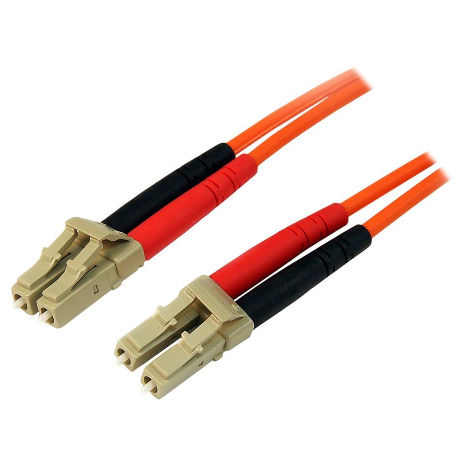 StarTech 5m Duplex Multimode Fiber Optic Cable LC-LC