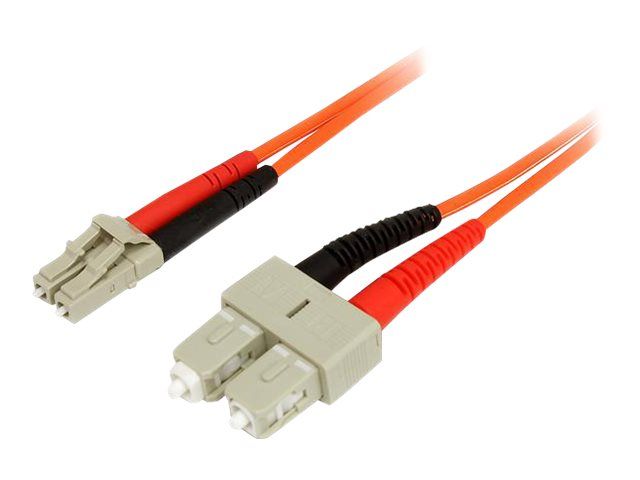 StarTech Multi-Mode Fiber Optic Cable 50/125 Duplex 1m LC-SC