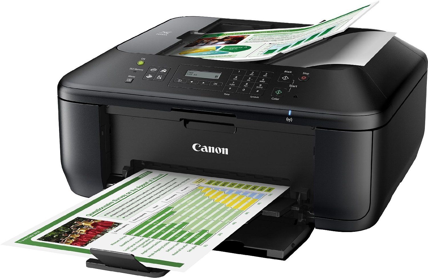 Canon Pixma MX475 Color Inkjet Printer Wi-Fi