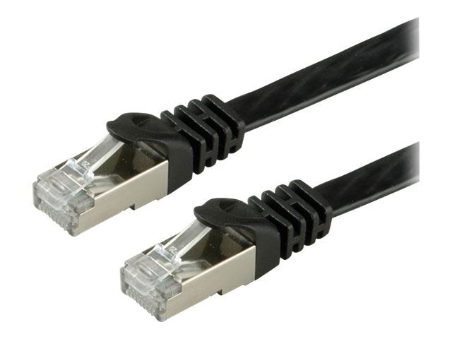 Secomp CAT 6a Flat Cable, 2m, RJ-45 (M) to RJ-45 (M), Halogen-Free