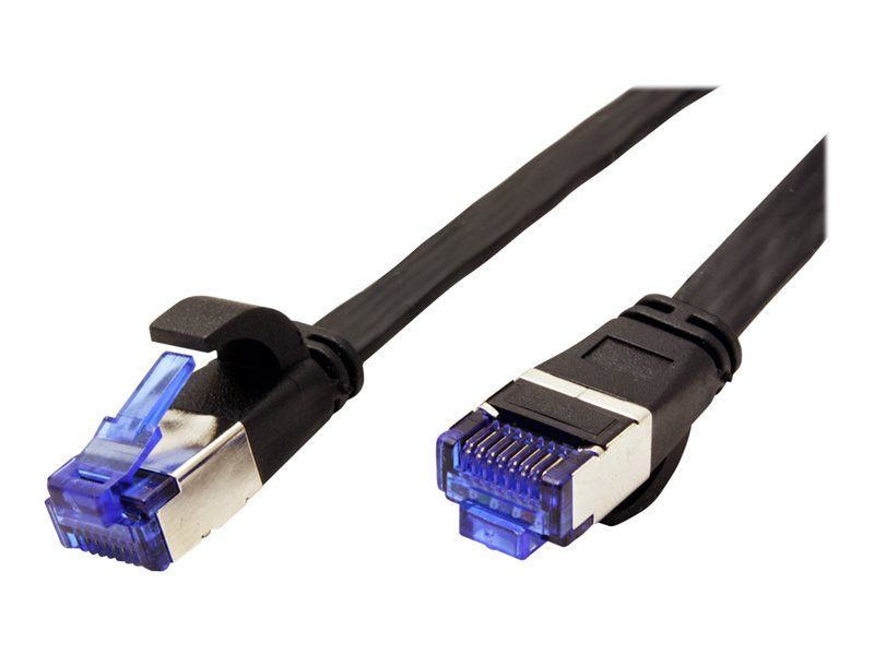Secomp CAT 6a RJ-45 Cord, 1.5m, Black