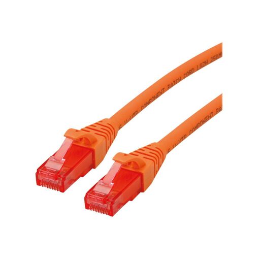 Câble Secomp UTP CAT 6 RJ-45, 30 cm, Orange