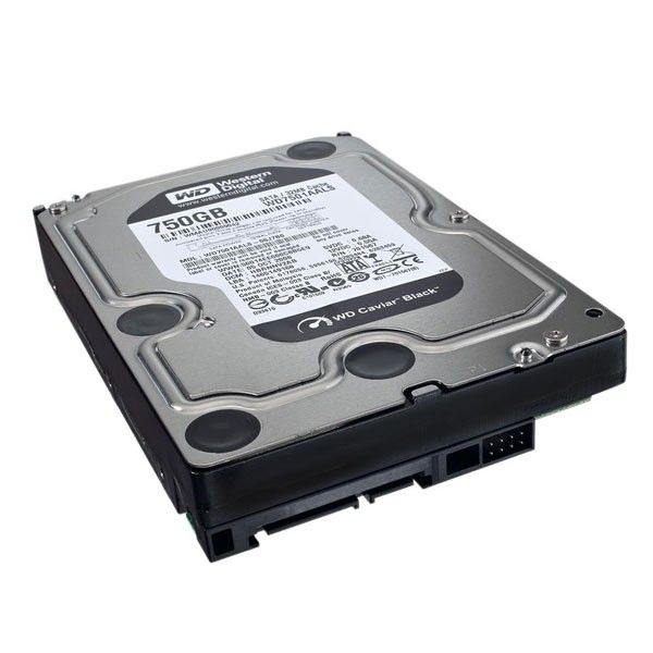 Western Digital Caviar Black 750GB HDD, 3.5" SATA II, 32MB Cache (WD7501AALS)