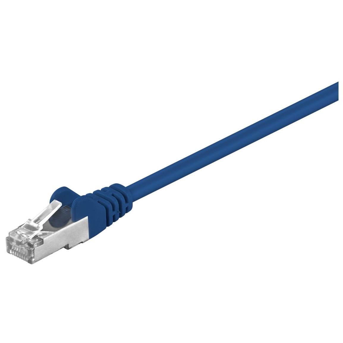 Goobay 68053 Network Cable, 0.5m Cat5e SF/UTP (S-FTP)