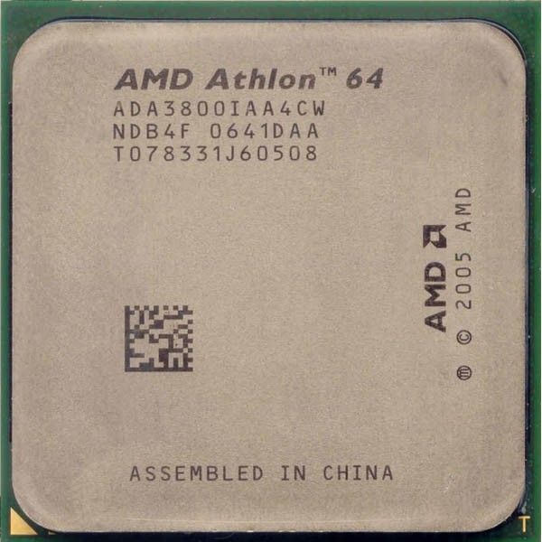 Procesador AMD Athlon 64 3800+ 2.4 GHz 512 KB, zócalo AM2