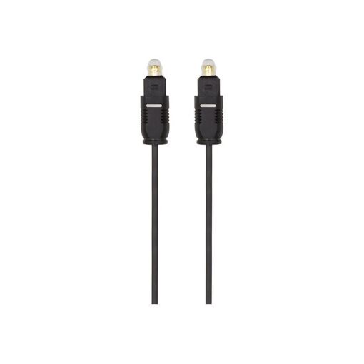 2direct Audio Digital Cable - Optical TOSLINK Male to Male - 2m - Black