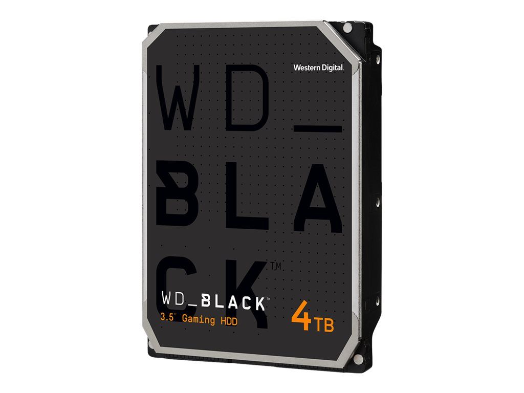Western Digital Black - 4TB Internal Hard Drive - 3.5" SATA 6Gb/s, 7200 RPM, 256MB Cache