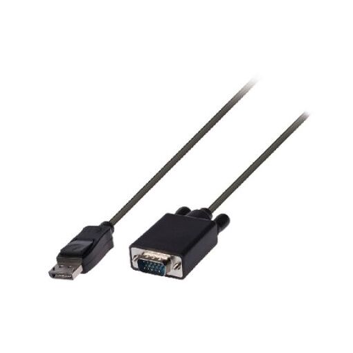 Connectland DisplayPort to VGA Cable 1m Black
