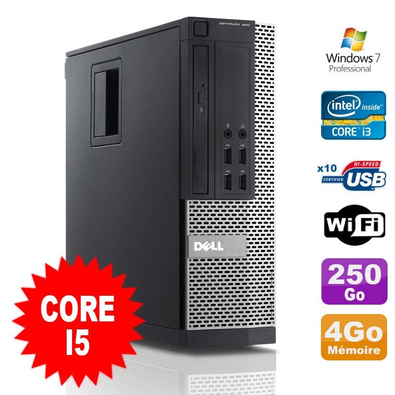 PC de escritorio Dell Optiplex 990 SFF