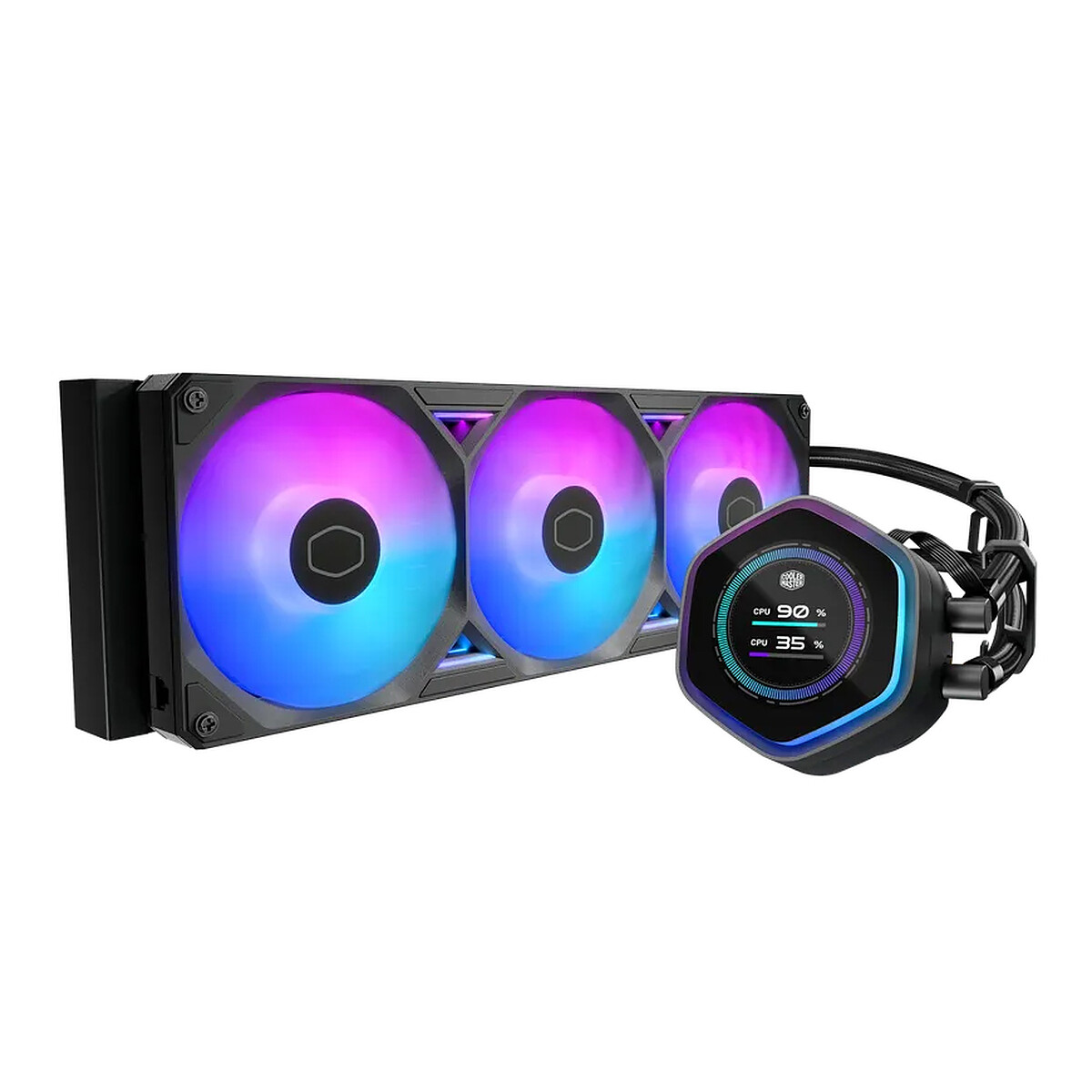 Cooler Master MasterLiquid 360 Atmos II LCD ARGB Noir
