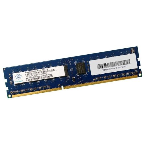 Módulo de memoria RAM de escritorio Nanya 4GB DDR3 (NT4GC64B8HG0NF-CG, 1333MHz, CL9)