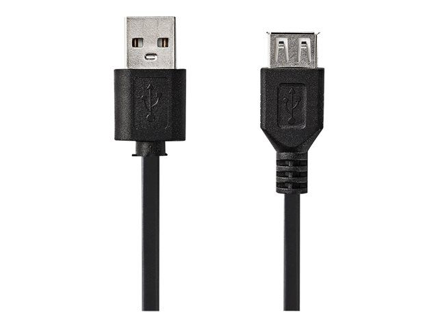 Extensor de cable USB Nedis - 3 m, Negro