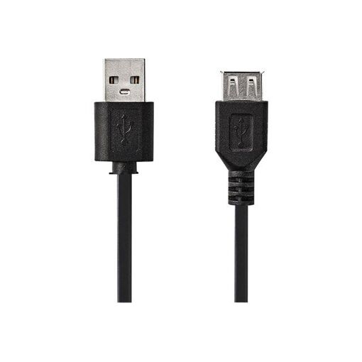 Nedis USB Cable Extender - 3m, Black