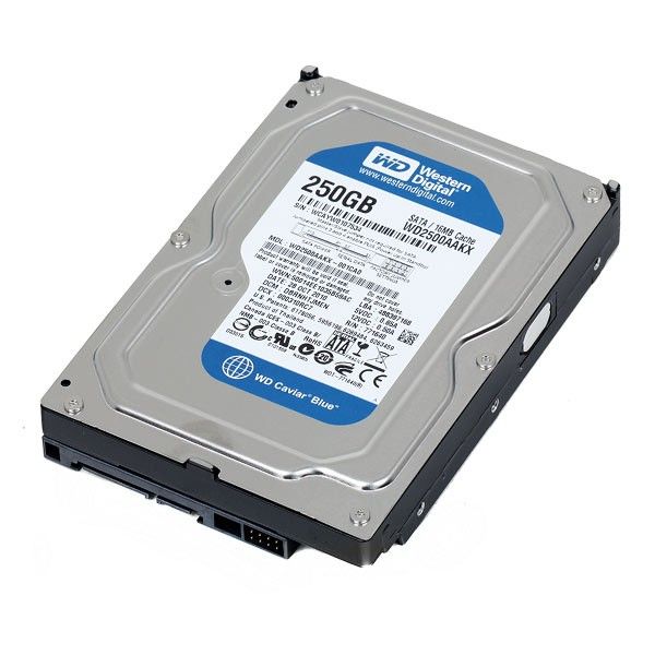 Disco duro Western Digital Caviar Blue 250 GB SATA 7200 RPM 16 MB de caché