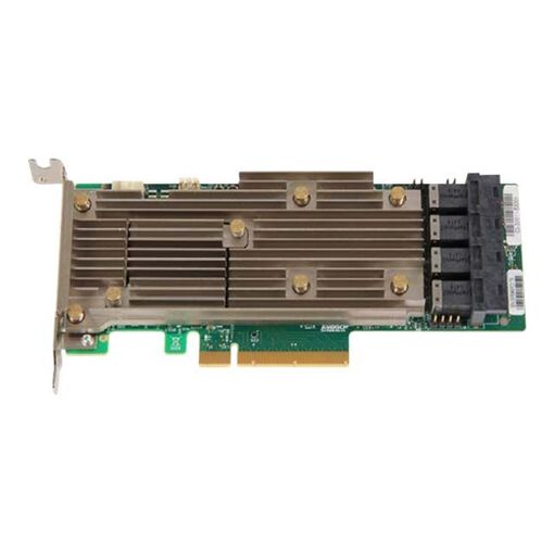 Controlador RAID Fujitsu EP540i - 16 puertos - SATA 6Gb/s / SAS 12Gb/s / PCIe - Perfil bajo - RAID 0, 1, 5, 6, 10, 50, 60 - PCIe 3.1 x8 - para la serie PRIMERGY RX