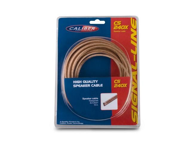 Caliber CS240X 10m Speaker Cable 2x4mm2