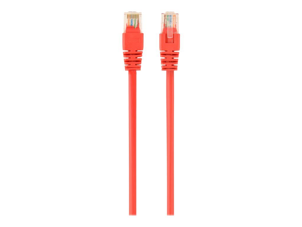 Gembird RJ-45 to RJ-45 Cat 5e Cable - Red