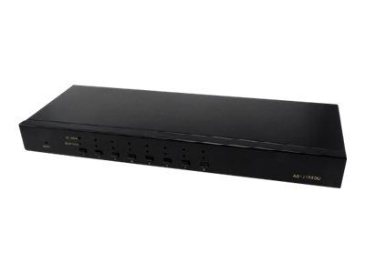 MCL Samar KVM Switch - 8 Ports - 1 User - Rack Mountable