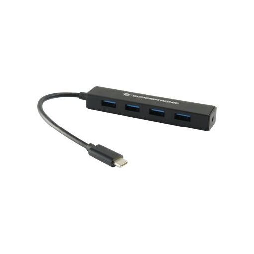 Concentrateur (hub) Digital Data Communications SuperSpeed USB 3.0 à 4 ports de bureau