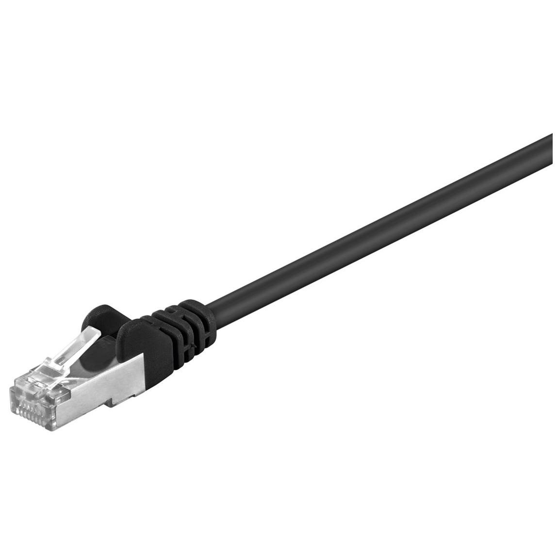 Goobay 68658 Network Cable Black 2m Cat5e F/UTP (FTP)