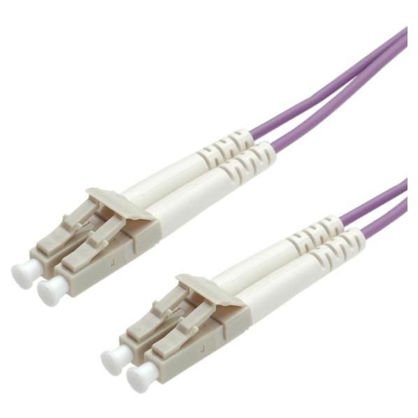 Roline FO Cable, OM4, 50/125µm, LC/LC, Violet, 3m