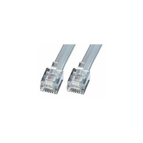 Lindy RJ-12 6/6 M/M Cable, 15m