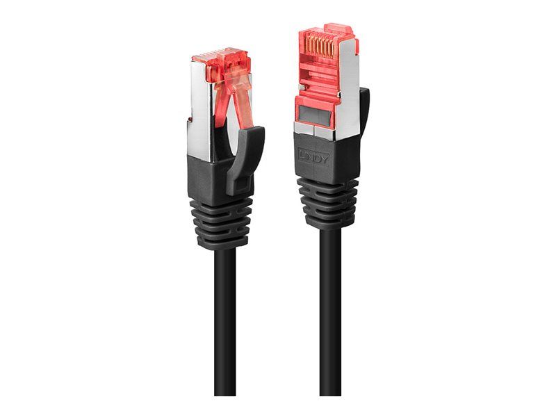 Lindy CAT6e SFTP Cable, 1m, Black