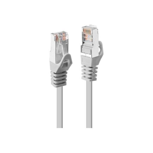 Lindy CAT5e Patch Cable - 2m, Screened Twisted Pair (F/UTP) RJ-45 (M) to RJ-45 (M)