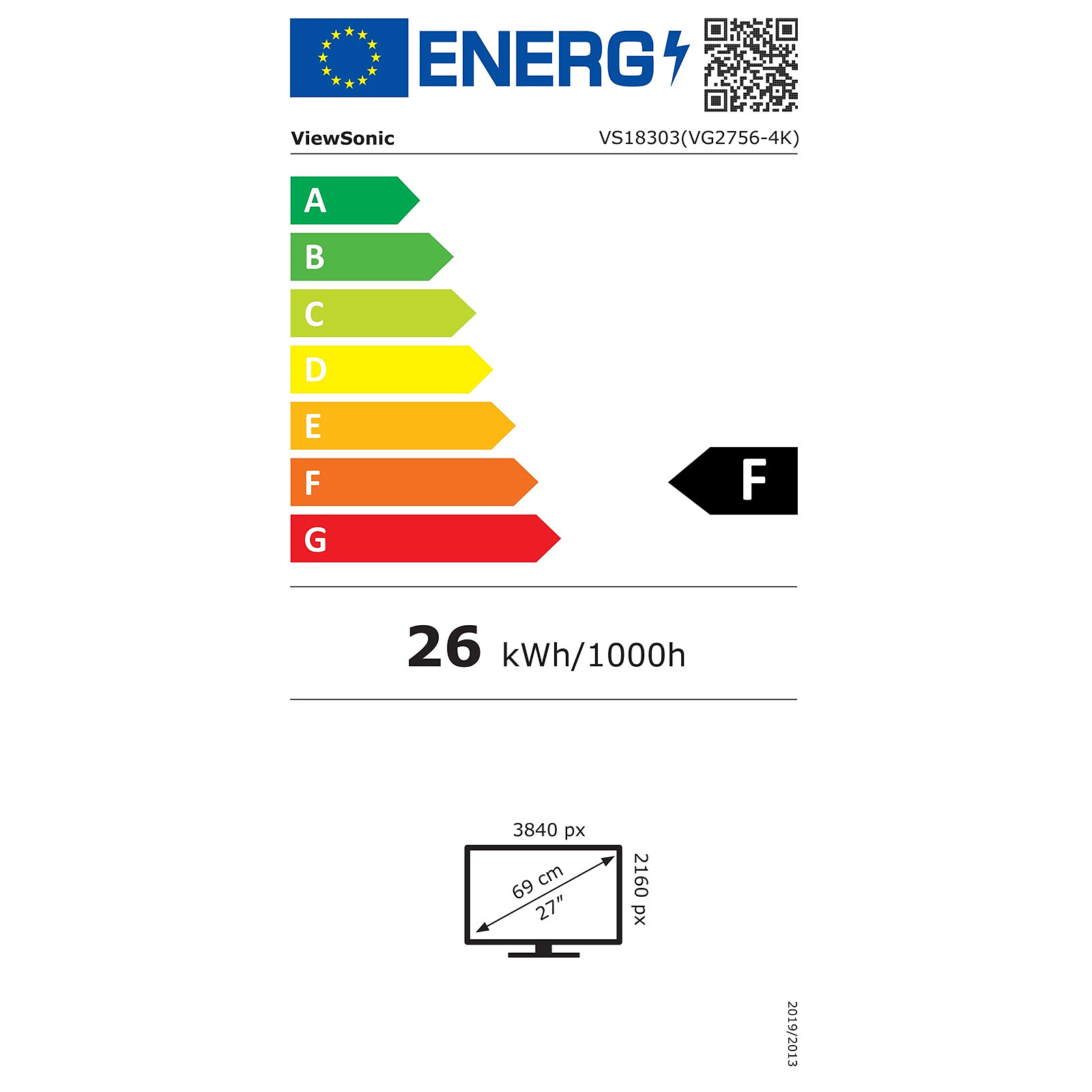 ViewSonic 27" LED - VG2756-4K