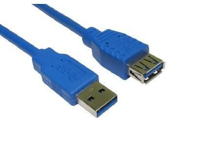 Cable de extensión USB 3.0 Neon de alta velocidad de 150 cm - USB Tipo A macho a hembra
