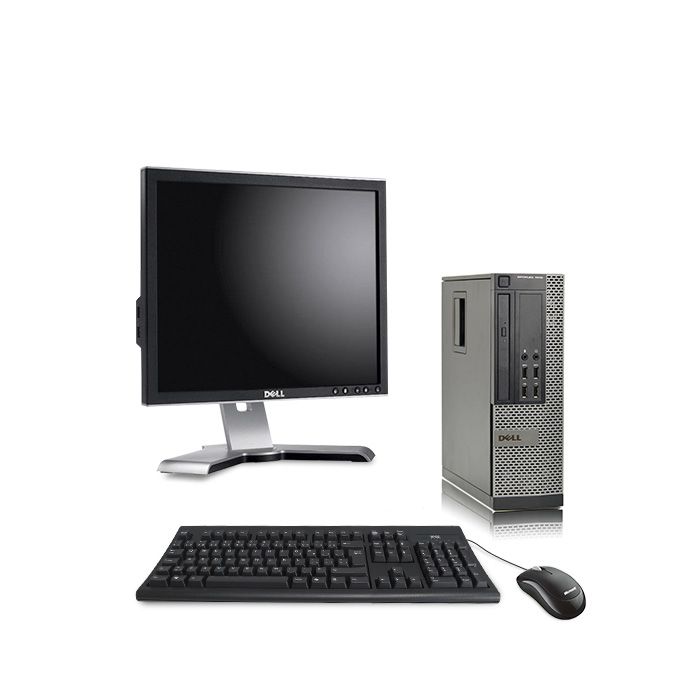 Dell Optiplex 7010 SFF Desktop Computer + 19" Monitor - Intel Core i5-3470 / 3.20 GHz - 8GB RAM - 500GB HDD - DVD Drive - Gigabit Ethernet - Ubuntu/Linux