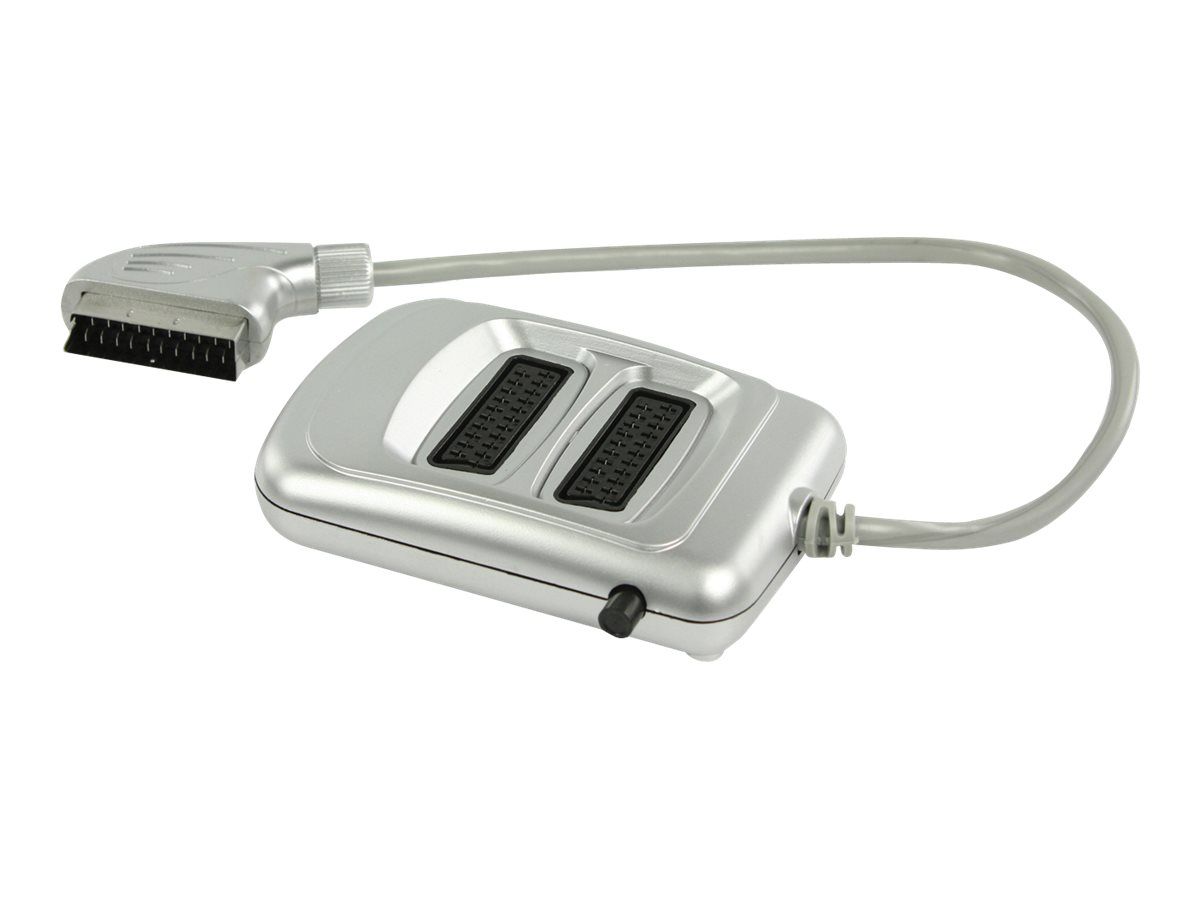 Nedis Valueline Video/Audio Splitter - SCART Female to Male - 0.5m - Silver