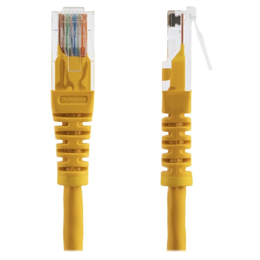 Câble Ethernet StarTech Cat5e - Câble de raccordement 2 ft Jaune