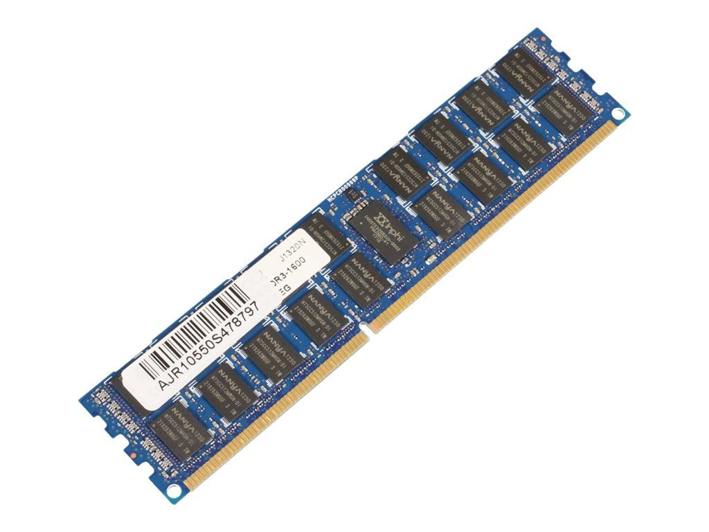 Módulo de memoria CoreParts de 8 GB DDR3L (240 pines DIMM, 1600 MHz / PC3L-12800, 1,35 V, ECC registrado)