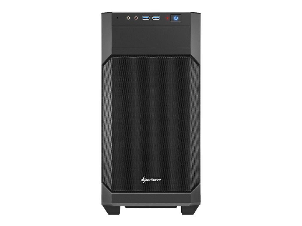 Sharkoon V1000 Micro ATX Case - Black