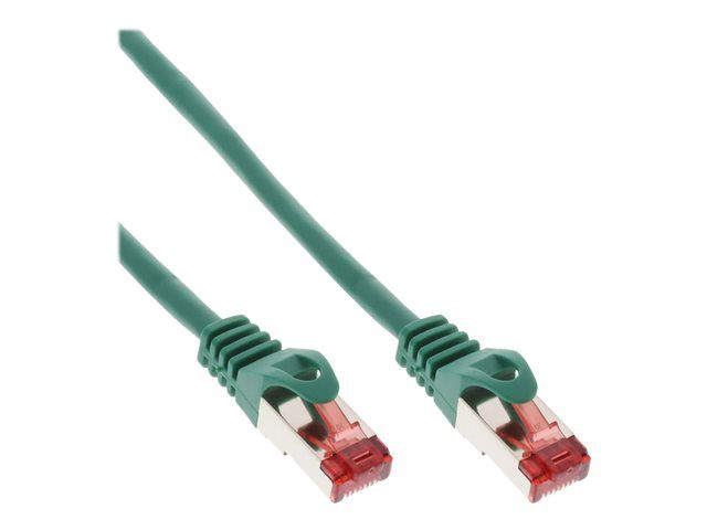 INTOS ELECTRONIC CAT 6 SFTP Cord - 15m Green