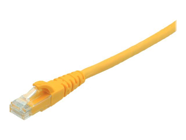 Secomp Cat6a RJ-45 Cord, 15m, Yellow (RAL 1004)