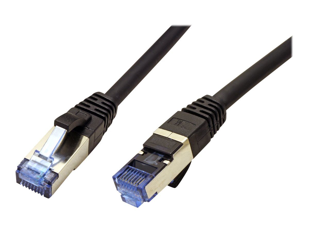Secomp CAT 6a SFTP Cable, 7m, Black