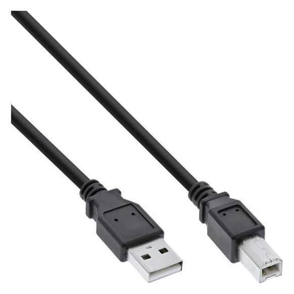 INTOS ELECTRONIC InLine USB Cable - 2m Black