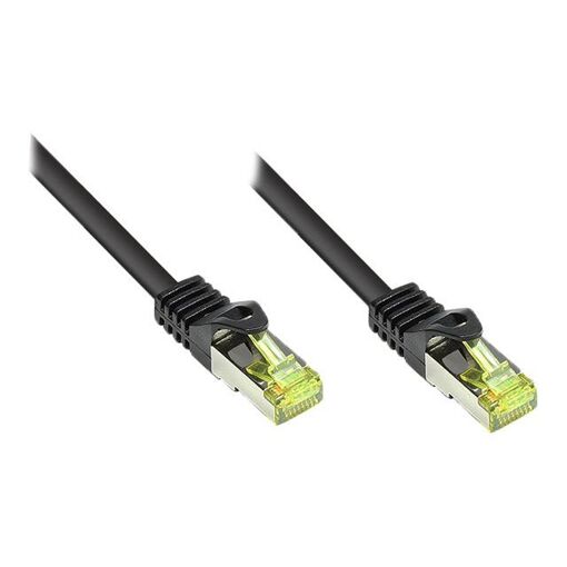 Câble ALCASA Elektronik CAT 7 SFTP, 90 m, Noir