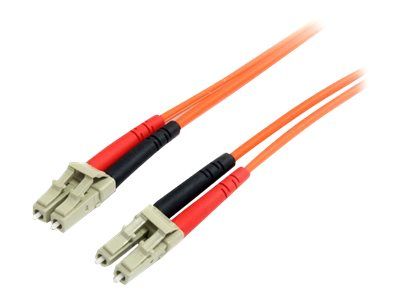 StarTech 62.5/125 Multimode Fiber Optic Cable, 3m LC-LC Duplex