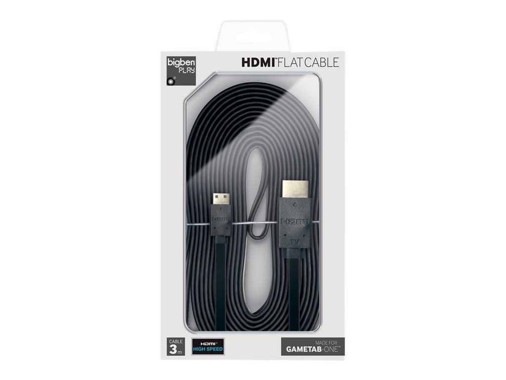 BigBen Interactive HDMI Cable with Ethernet - 3m, Flat