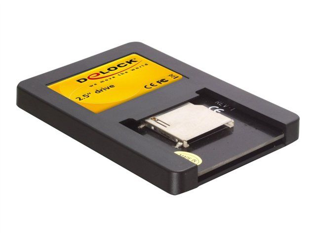 Delock 2.5" SATA to SD Card Reader - SD, SDHC