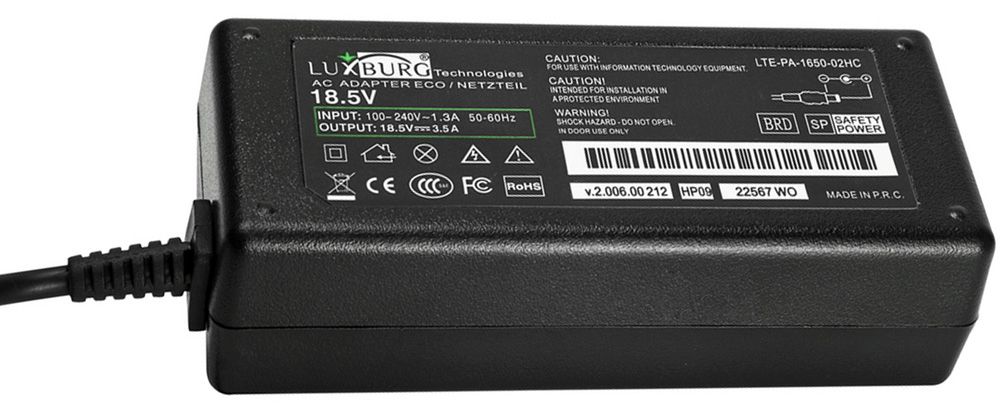 Adaptador de carga Luxburg Original de 65W para HP OmniBook 300, 400, 600, 4000