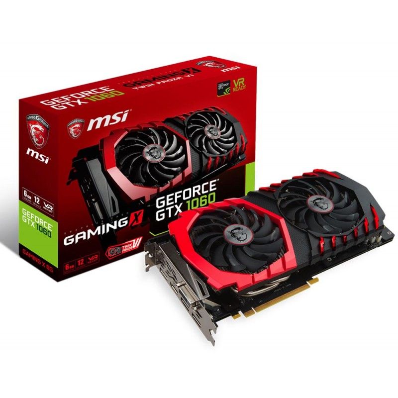 MSI GeForce GTX 1060 GAMING X 6G Graphics Card